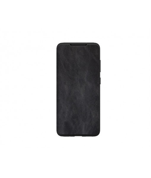 Husa Protectie Samsung Galaxy S21+ Plus, Premium Flip Book Leather Piele Ecologica, Negru